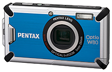 PENTAX Optio W80 Azure Blue