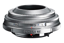 smc PENTAX-DA 40mmF2.8 Limited Silver
