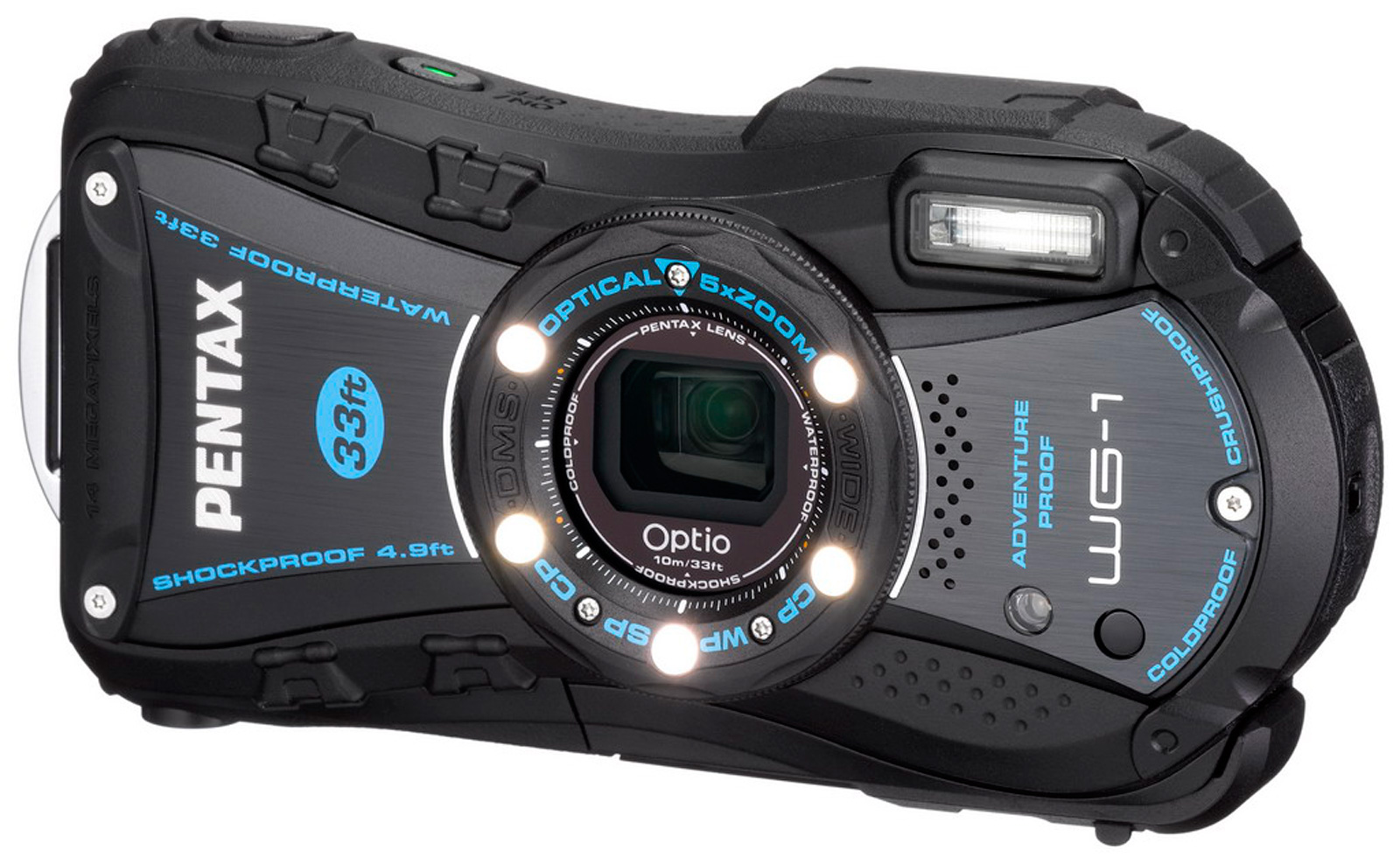 Pentax Optio WG-1 GPS Digital Camera Review