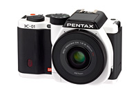 PENTAX K-01 White and Black
