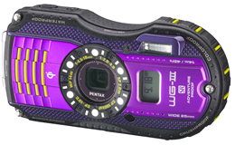 PENTAX WG-3 GPS Purple