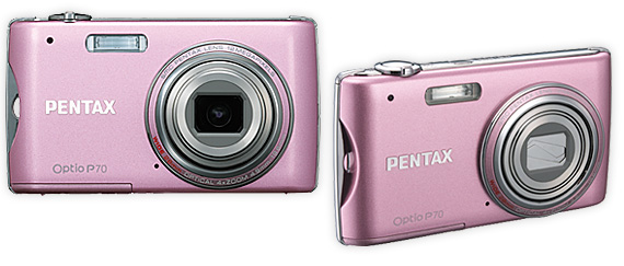 Optio P70: Pink