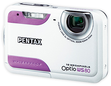 Optio WS80 Design: White + Purple