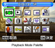 Playback Mode Palette