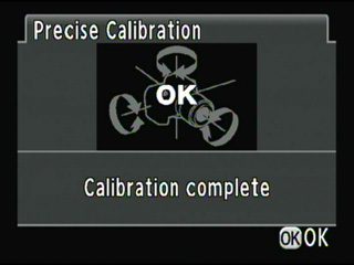 High-precision calibration : Completed