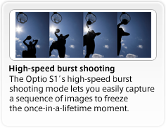 High-speed burst shooting