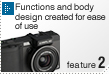 Feature2: Functions and body design created for ease of use
