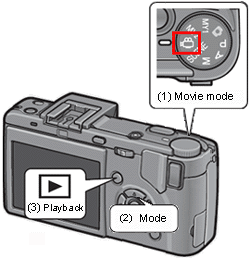 Playback button and Mode button