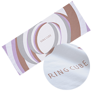 Original dyed hand towels [RING CUBE]