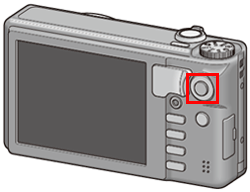 3 Press the [ADJ./OK] button up, down, to the left and to the right to select a mode. And then press the [ADJ./OK] button. The symbol for the selected Creative Shooting mode is displayed at the top of the picture display.
