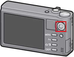 Press the [ADJ./OK] button down to select [Flash Exposure Compensation], and press the button to the right.