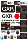 オリジナルステッカー【GXR】