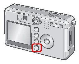 液晶モニターに画像以外の表示がない場合は、[DISP.] ボタンを押すと表示されます