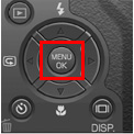 MENU/OK ボタンを押します