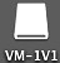 ダウンロードした「VM-1V1.dmg」ファイルをダブルクリックします