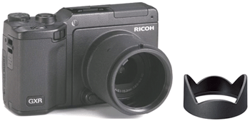GXR + RICOH LENS S10 24-72mm F2.5-4.4 VC + HA-3 フード＆アダプター