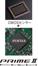 有効1240万画素・PRIME II  ／ 新CMOSセンサー採用