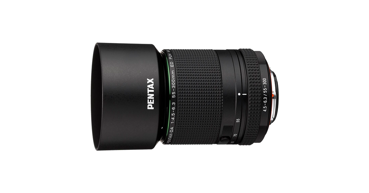 HD PENTAX-DA 55-300mmF4.5-6.3ED PLM WR RE / Telephoto Lenses / K