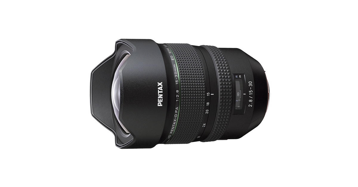 PENTAX HD D FA 15-30mm F2.8 ED SDM WR