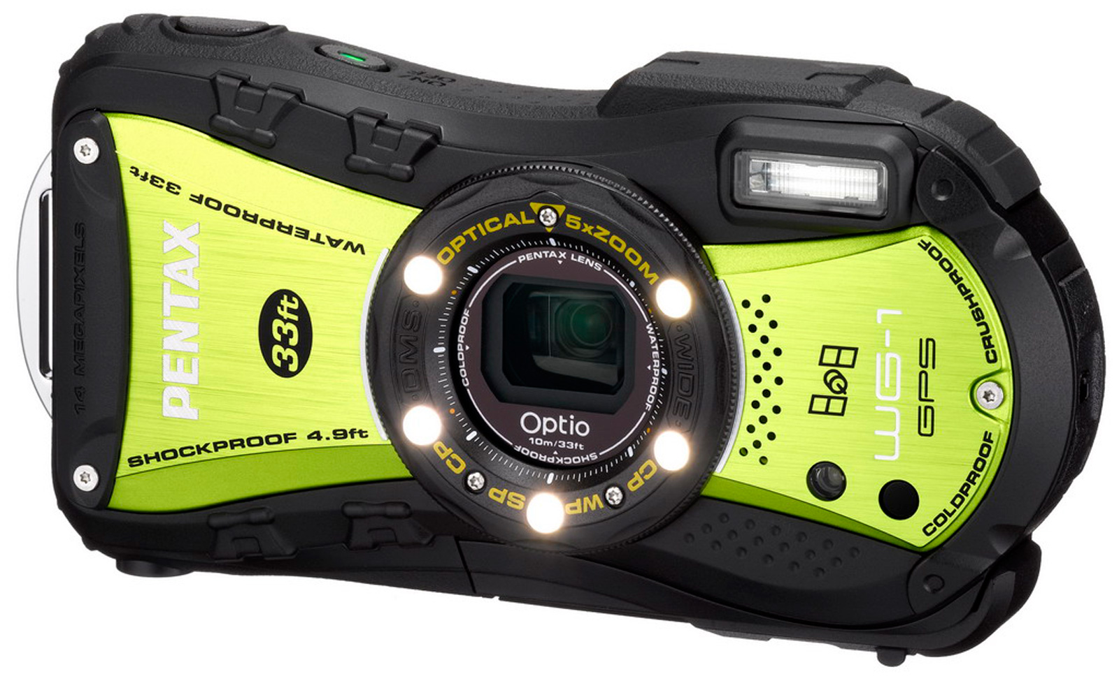 PENTAX Optio WG-1 and PENTAX Optio WG-1 GPS Heavy-duty, waterproof