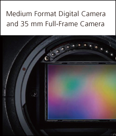 Medium Format Digital Camera and 35 mm Full-Frame Camera