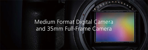Medium Format Digital Camera and 35mm Full-Frame Camera