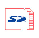 The versatile SD memory card is used as the storage media.
