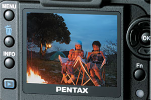 A wide-view LCD monitor for comfortable group viewing