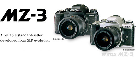 Pentax MZ-3 35mm SLR Film Camera Body