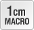 1 cm MACRO