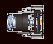 No worrying about dust when changing lenses.Highly airtight system for superior dust proofing