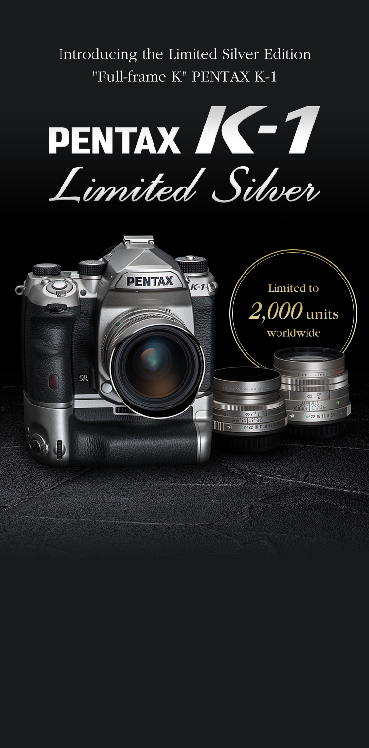 Introducing the Limited Silver Edition 'Full-frame K' PENTAX K-1
