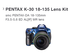 PENTAX K-30 18-135 Lens Kit