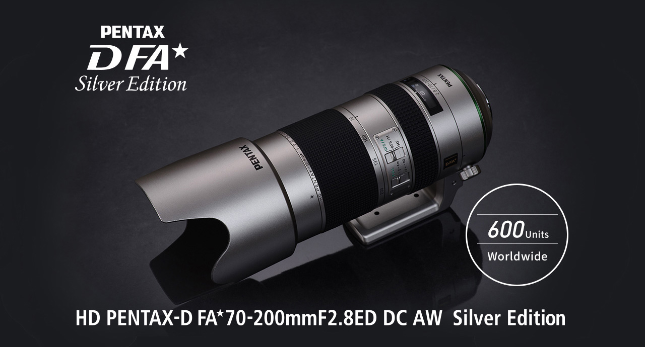 HD PENTAX-D FA★70-200mmF2.8ED DC AW Silver Edition