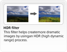 HDR filter