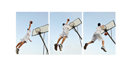 High-speed, 16-image burst shooting