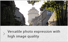 Versatile photo expression with high image quality