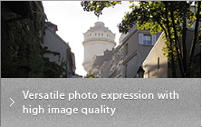 Versatile photo expression with high image quality