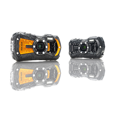リコー 防水デジタルカメラ WG-70　オレンジ デジタルカメラ カメラ 家電・スマホ・カメラ 最上の品質な