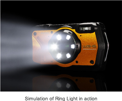 Simulation of Ring Light in action