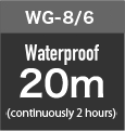 WG-8/6 Waterproof 20m
