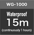 WG-1000 Waterproof 15m