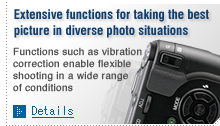 Extensive functions for taking the best picture ...