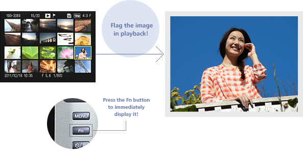 From among the images, flag the map photos!