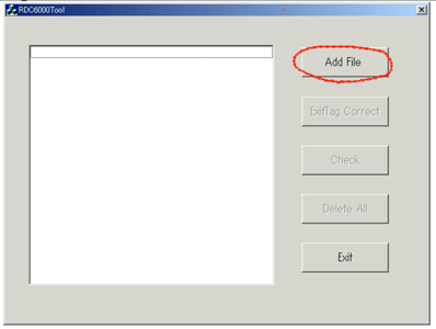 Click on the Add File button
