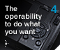 The operability to do what you want