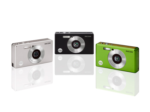 RICOH PX (Champagne silver/Black/Lime green)