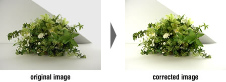 original imzge - corrected image
