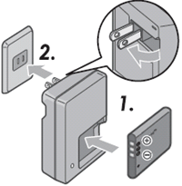 How to use the battery charger