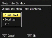 Phto Info Display